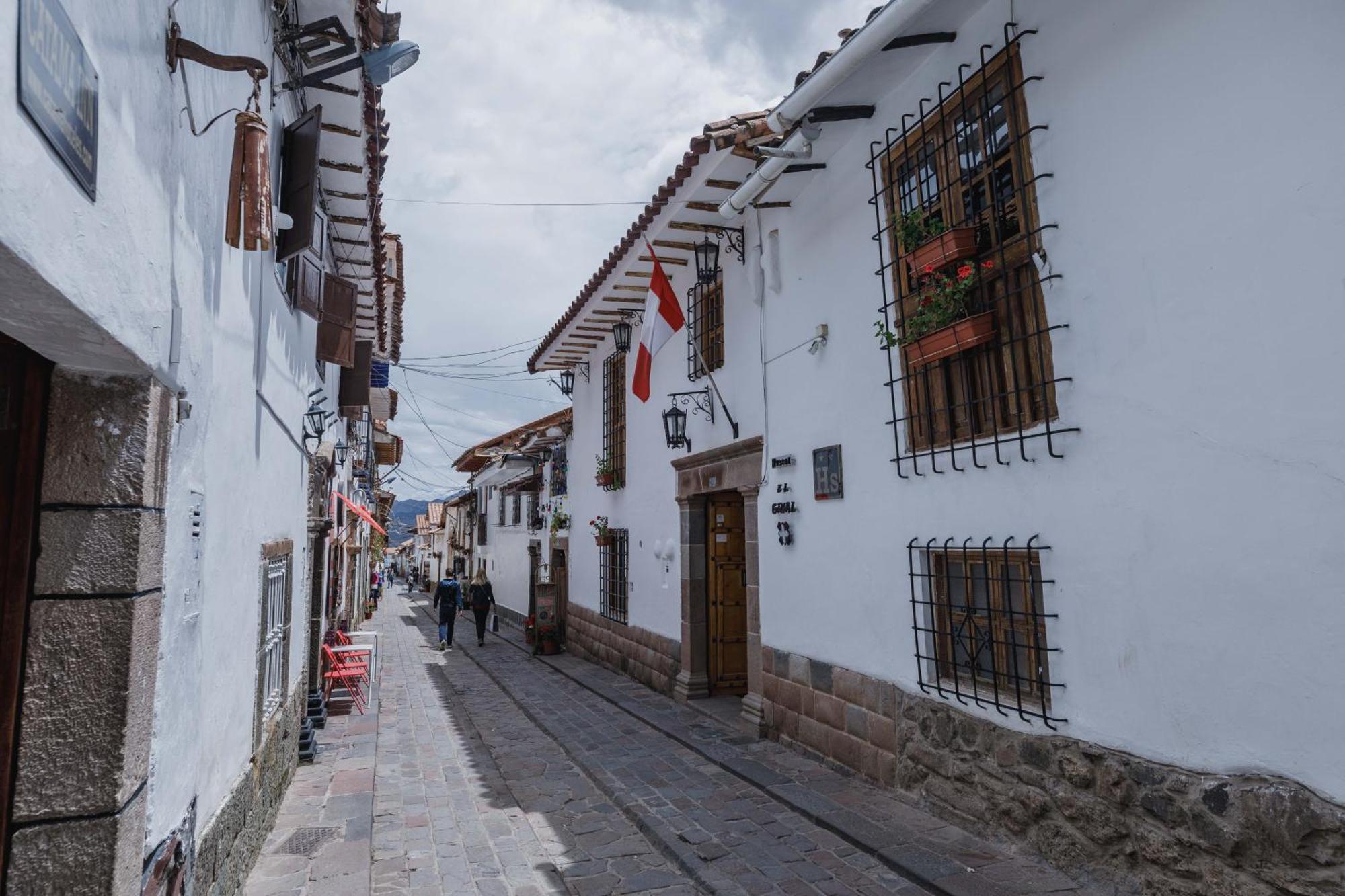 Hostal El Grial Cuzco Kültér fotó